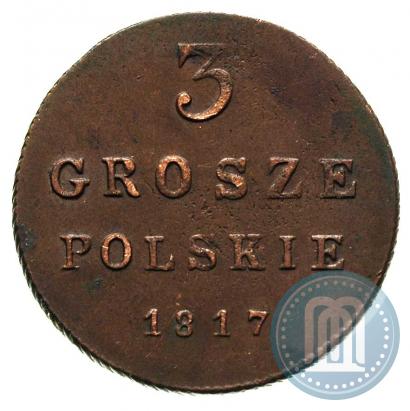 Фото 3 гроша 1817 года IB 