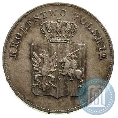 Picture 5 złotych 1831 year KG "Polish uprising"