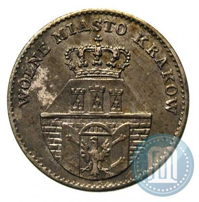 Picture 5 groszy 1835 year  "Free city of Kraków"