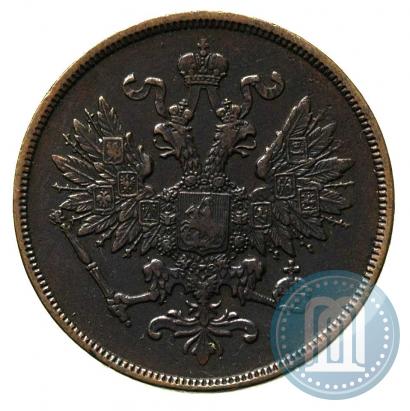 Picture 2 kopecks 1861 year ВМ 