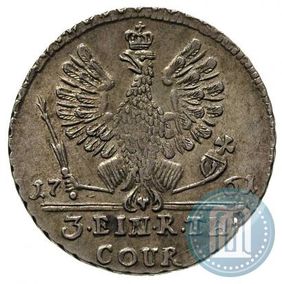 Picture 1/3 Thaler 1761 year  