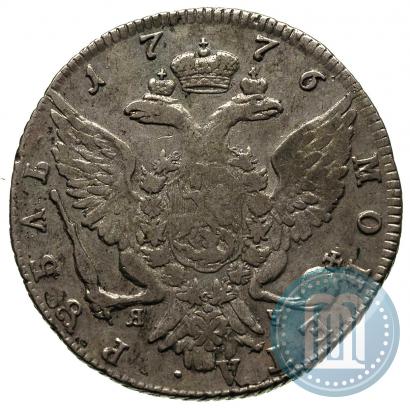 Picture 1 rouble 1776 year СПБ-ЯЧ 