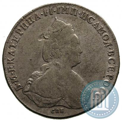 Picture 1 rouble 1786 year СПБ-ЯА 