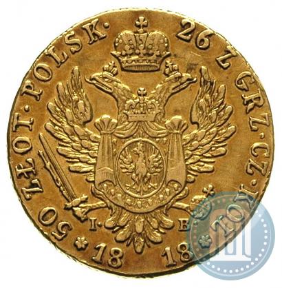 Picture 50 złotych 1818 year IB 