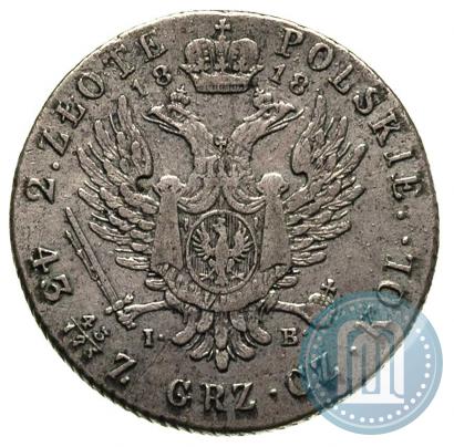 Picture 2 złote 1818 year IB 