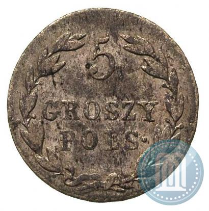 Фото 5 грошей 1821 года IB 