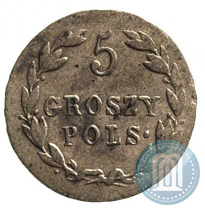 Фото 5 грошей 1822 года IB 