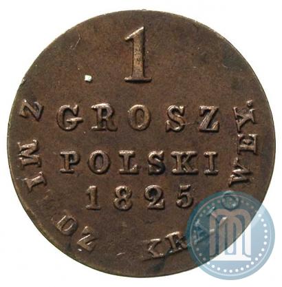 Picture 1 grosz 1825 year IB 