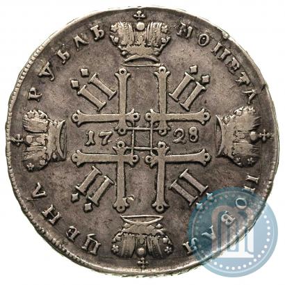 Picture 1 rouble 1728 year  "Type of 1728"