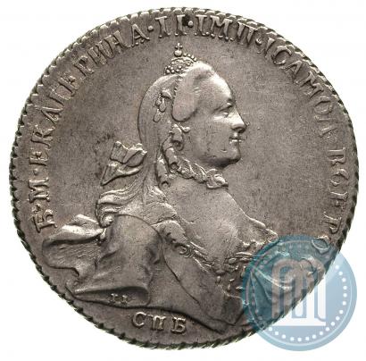 Picture 1 rouble 1764 year СПБ-СА 