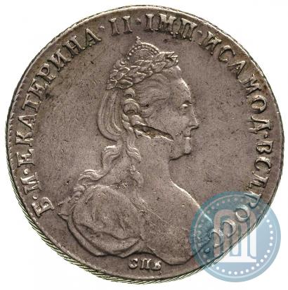 Фото 1 рубль 1780 года СПБ-ИЗ 