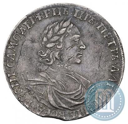 Фото 1 рубль 1718 года OK-L 