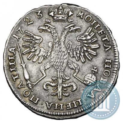 Picture Poltina 1723 year  "Portrait in ancient armour"
