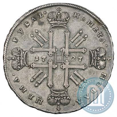 Picture 1 rouble 1727 year  "Moscow type"