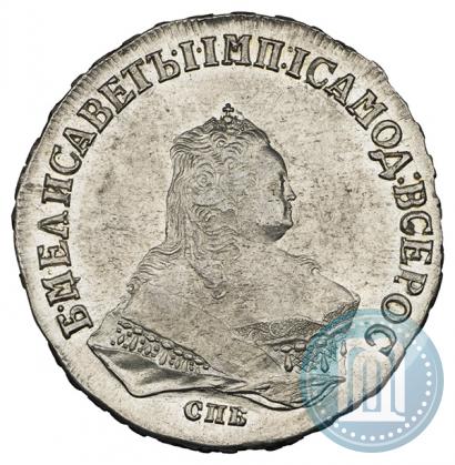 Picture 1 rouble 1749 year СПБ 