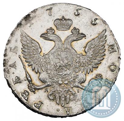 Picture 1 rouble 1755 year СПБ-ЯI 