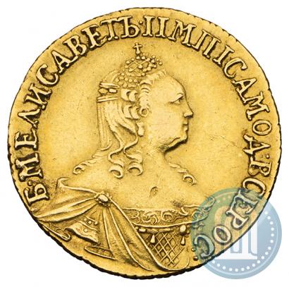 Фото 2 рубля 1756 года  