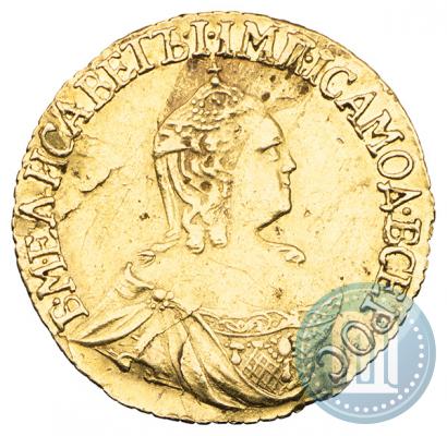 Picture 1 rouble 1757 year  