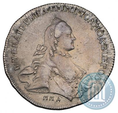 Фото 1 рубль 1765 года ММД-EI 