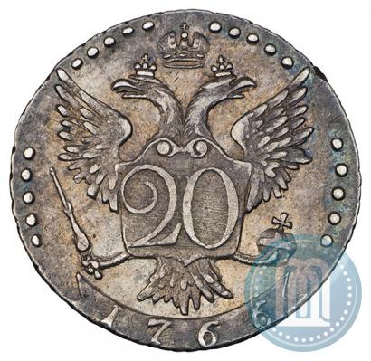 Picture 20 kopecks 1766 year СПБ 