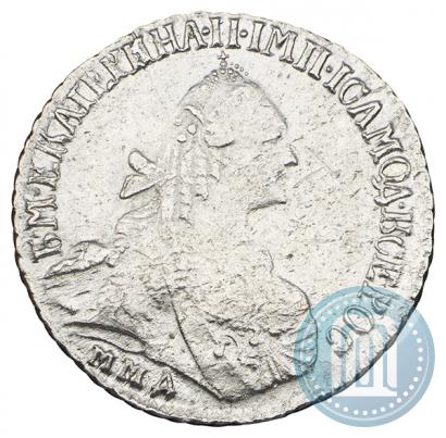 Фото 15 копеек 1770 года ММД 