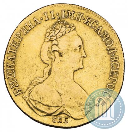 Фото 10 рублей 1777 года СПБ 