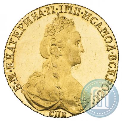 Фото 10 рублей 1780 года СПБ 