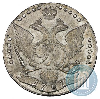 Picture 20 kopecks 1787 year СПБ 