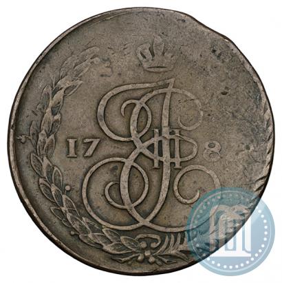 Фото 5 копеек 1787 года ЕМ 