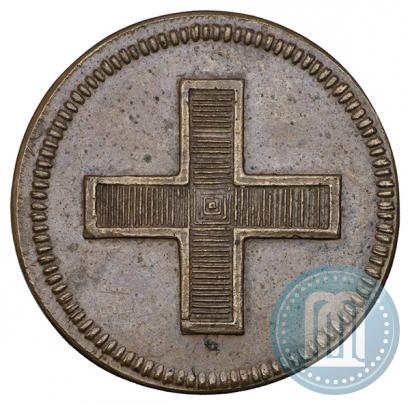 Picture Token Coin 1796 year  "In memory of coronation of the Emperor Paul I."