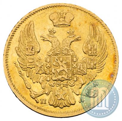 Picture 3 roubles - 20 złotych 1835 year СПБ-ПД 