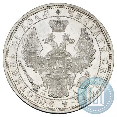 Picture 1 rouble 1852 year СПБ-ПА 