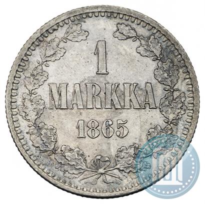 Фото 1 марка 1865 года S 