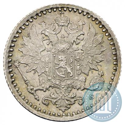 Фото 25 пенни 1866 года S 