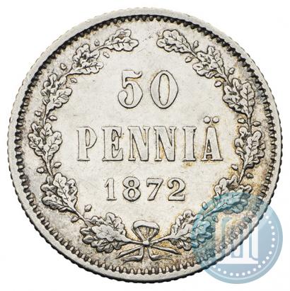 Picture 50 pennia 1872 year S 