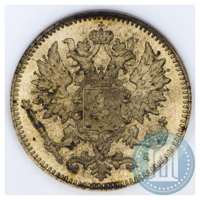 Picture 25 pennia 1875 year S 