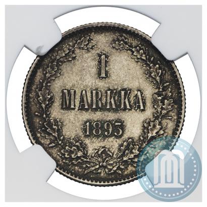 Picture 1 markka 1893 year L 