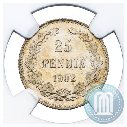 Picture 25 pennia 1902 year L 
