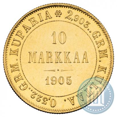 Picture 10 markkaa 1905 year L 