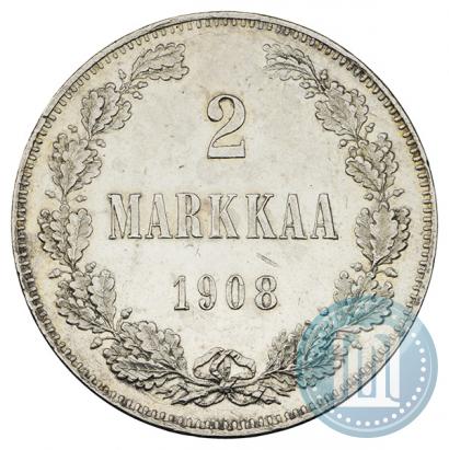 Picture 2 markkaa 1908 year L 