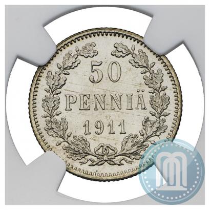 Picture 50 pennia 1911 year L 