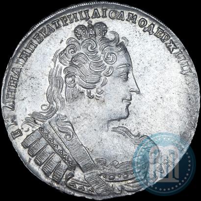 Фото 1 рубль 1733 года  