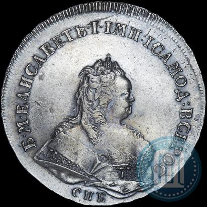 Picture 1 rouble 1742 year СПБ 