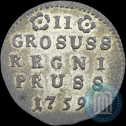 Picture 2 grosze 1759 year  