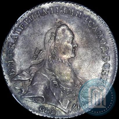 Picture 1 rouble 1762 year СПБ-НК 