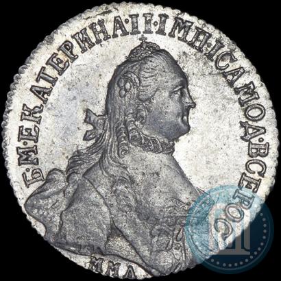 Фото Полуполтинник 1765 года ММД-EI-Т.I. 