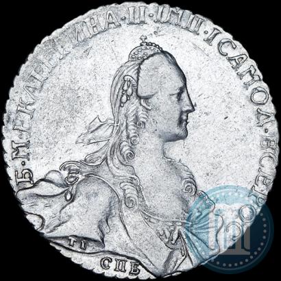 Picture 1 rouble 1768 year СПБ-EI 