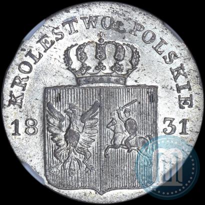 Picture 10 groszy 1831 year KG "Polish uprising"