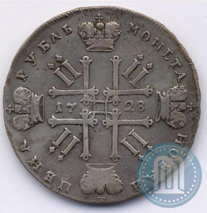 Фото 1 рубль 1728 года  "Тип 1728"