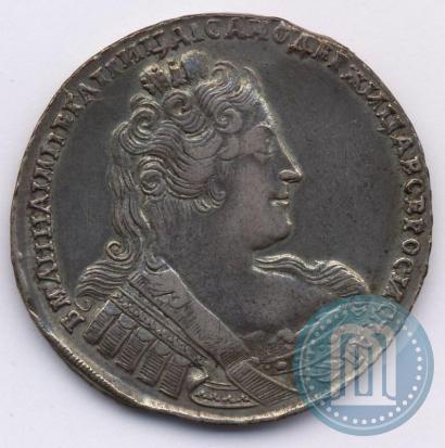 Фото 1 рубль 1733 года  